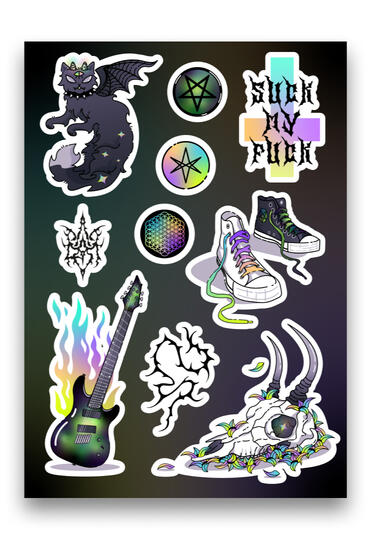 Подарунковий кастомний стікерпак