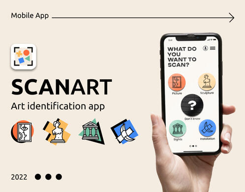 Застосунок для ідентифікації виробів мистецтва (університетський проект)